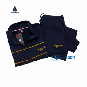 Tuta uomo cotone misure standard e forti, Navyblue Yacth 170