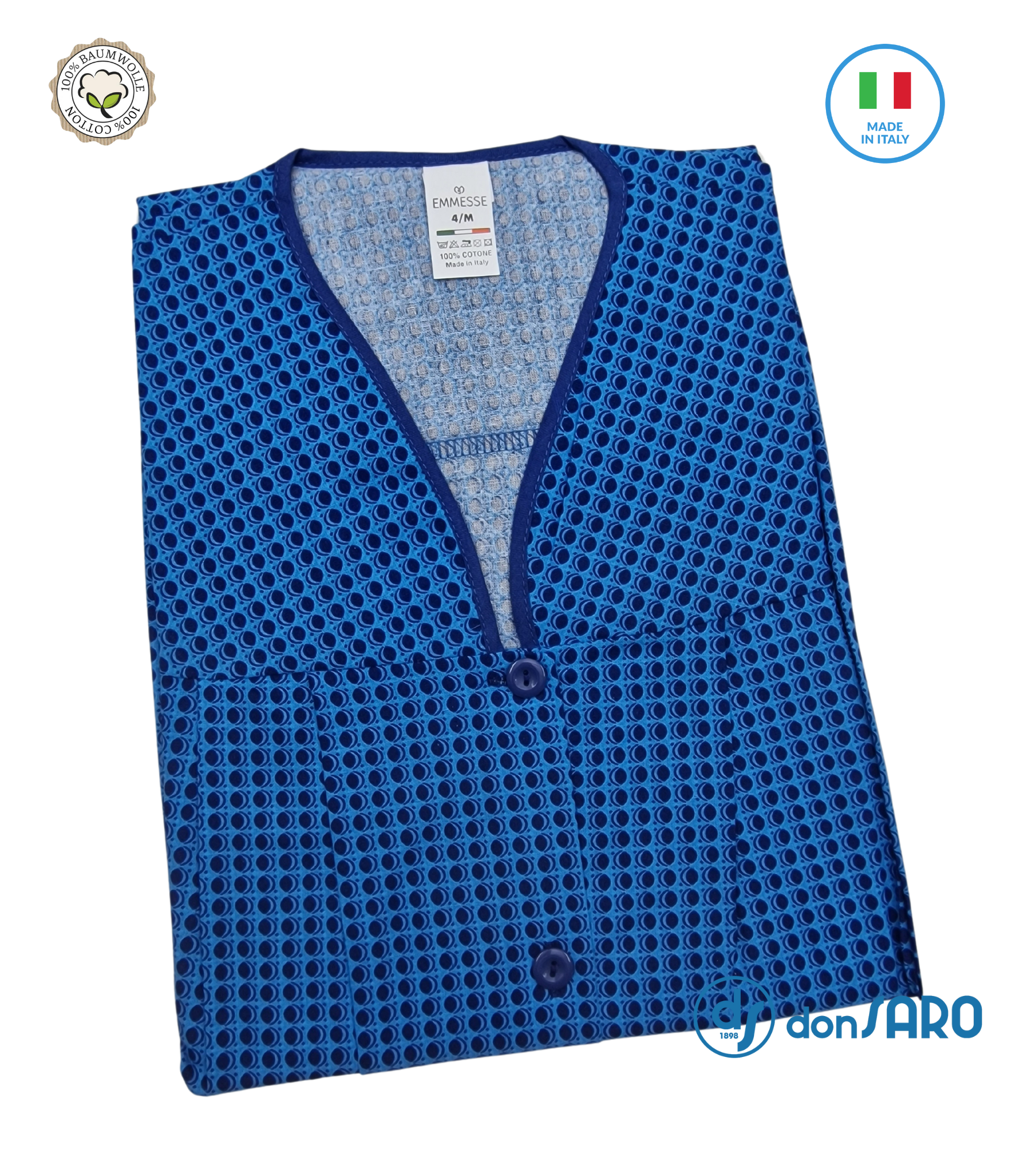 grembiule vestaglie estive abbottonate