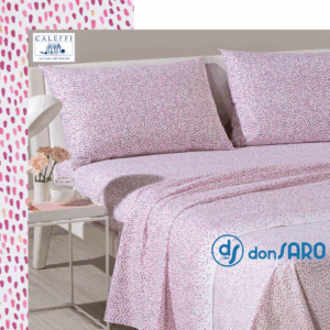 Completo lenzuola cotone, Caleffi Gipsy