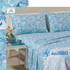 Completo lenzuola cotone, Caleffi Lago