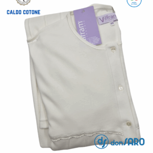 Camicia da Notte aperta davanti manica lunga VILFRAM 5623