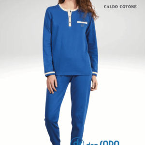 Pigiama donna caldo cotone Laura Biagiotti art 96838