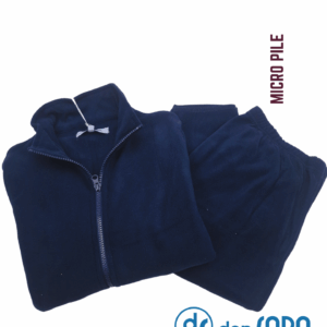 Completo donna giacca e pantalone micro pile, Noidinotte 892