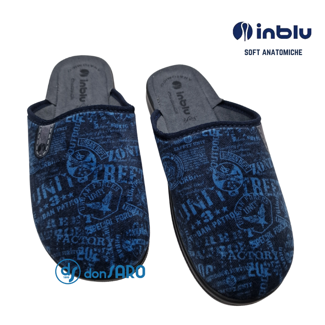Pantofole Da Uomo Inblu, Classiche E Calde, Con Sottopiede Imbottito, Suola Sintetica, Per Casa E Esterno - 4