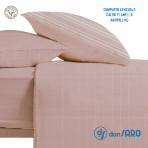 Completo lenzuola matrimoniale caldo flanella antipilling Conan