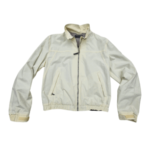 Giubbotto uomo primaverile colore bianco latte XL
