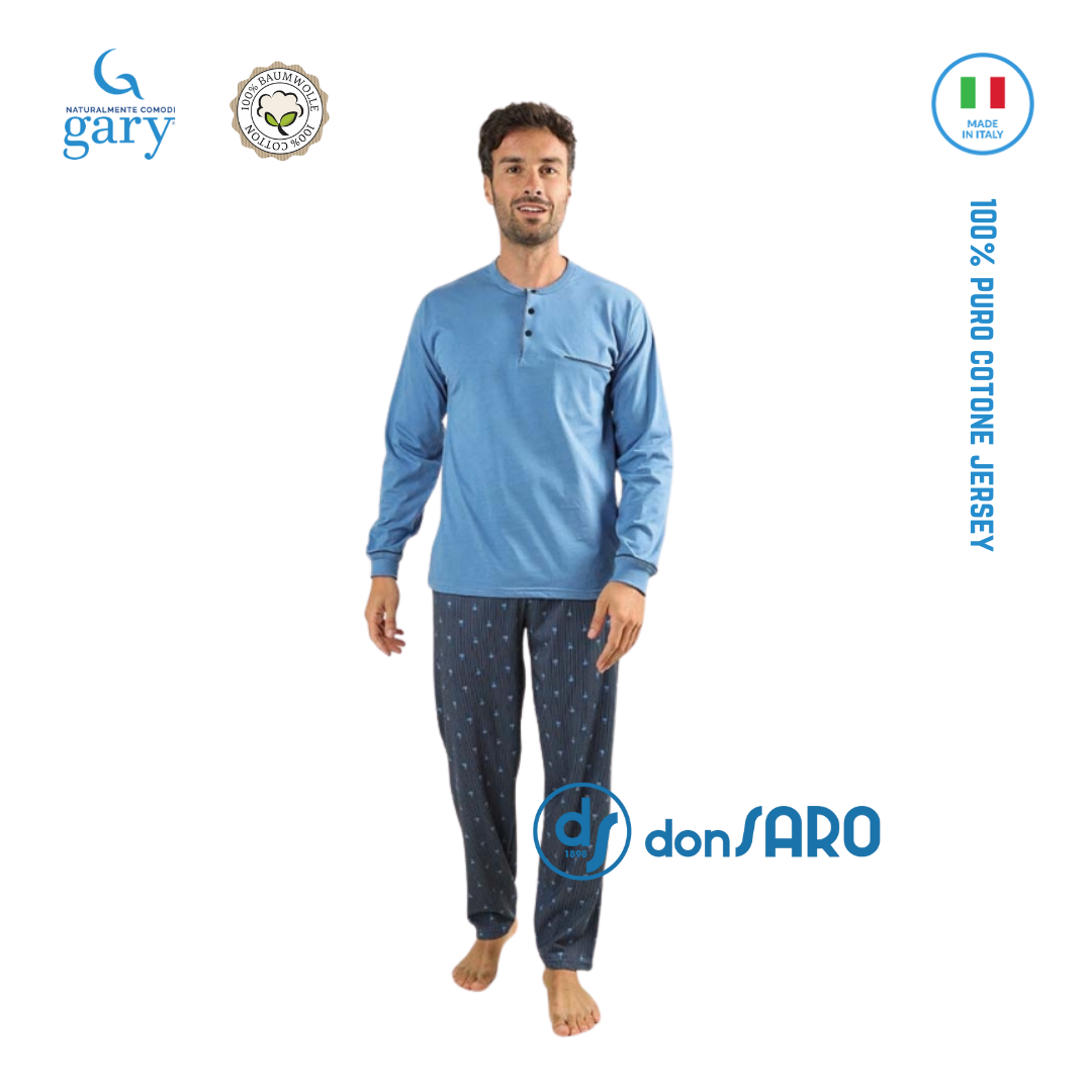 Pigiama Uomo Officina45 Lungo | Su