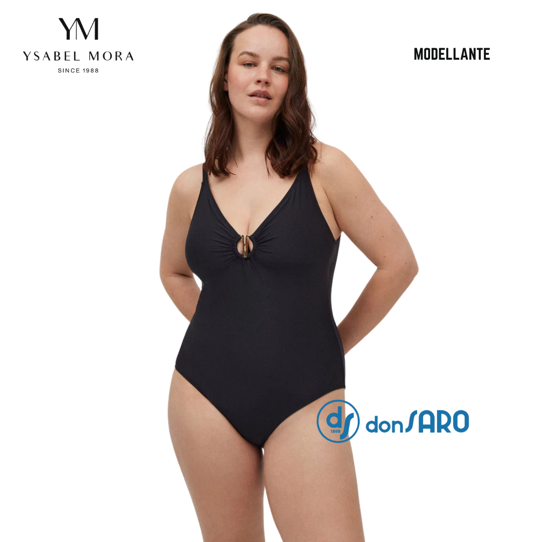 Costume intero modellante nero coppa C, Ysabel Mora 83077 – Donsaro