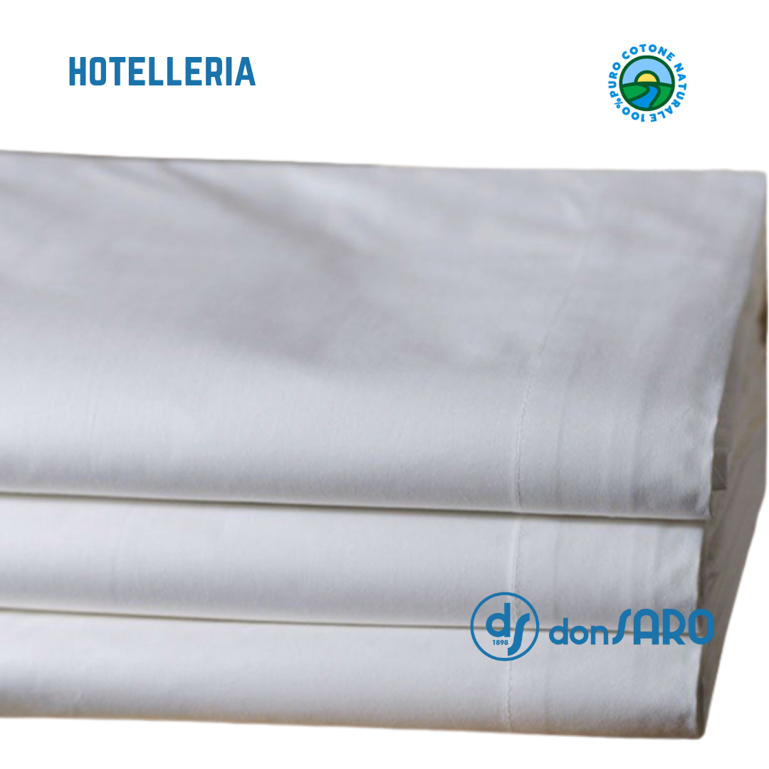 GC GAVENO CAVAILIA Lenzuolo Con Angoli King Size In Policotone 50% Cotone 50% Poliestere, Bianco, Non Stira, 152x203 Cm