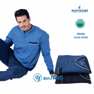 Pigiama uomo caldo cotone, Navigare 141911