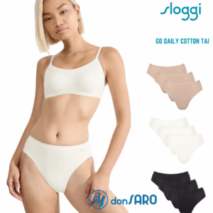 Slip donna cotone Sloggi Go Daily Tai – confezione 3 pezzi