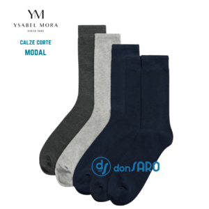 Calza corta uomo Modal con polsino anti-stress Ysabel Mora 22909