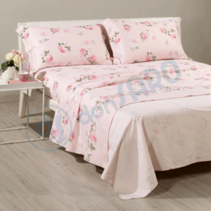 Completo Lenzuola Flanella Caleffi Flory – Matrimoniale