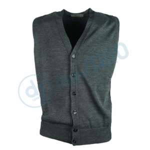gilet uomo smanicato bottoni raipan 554 colore antracite frontale