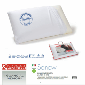 ALT dettaglio: Guanciale memory Sanow Linea Ambro dettaglio
